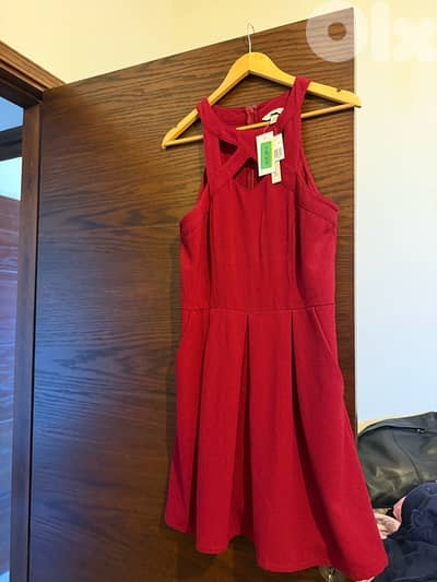 new red dress short