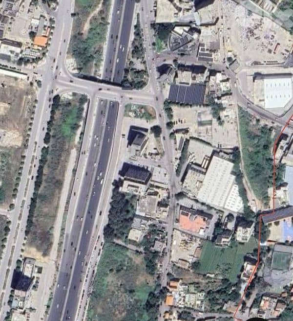 Land for rent in Dbayeh,metn 1400m2 0