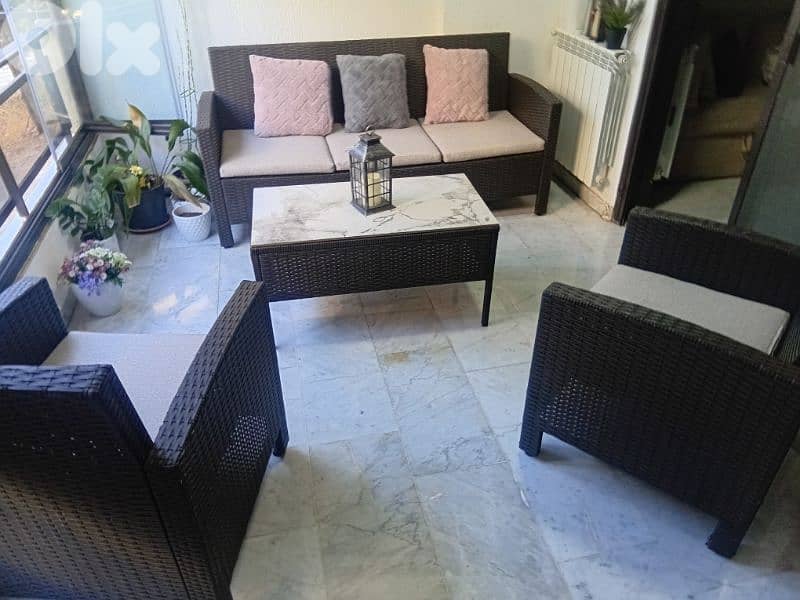 بامبو شبه جديد رزين 0