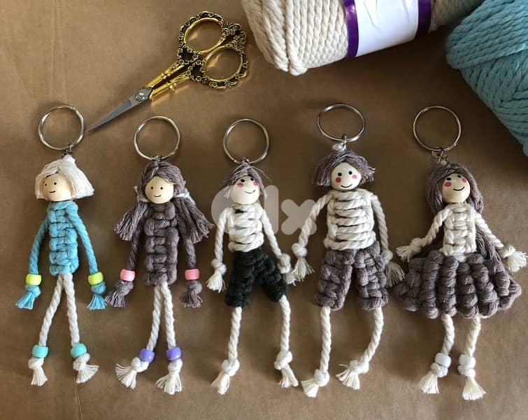 keychain ornament handmade 0