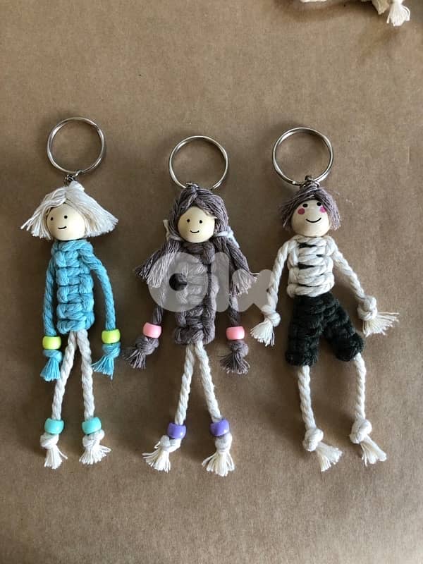 keychain ornament handmade 3