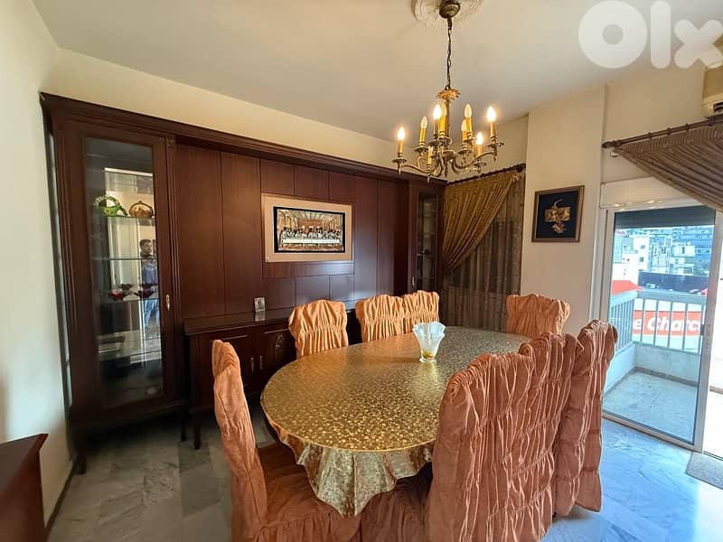 fully furnished 3 bedrooms apartment for rent at sed el bauchrieh 0