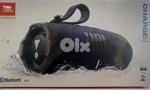 New JBL Charge 6 – Powerful Sound, Long Battery Life Official Warranty