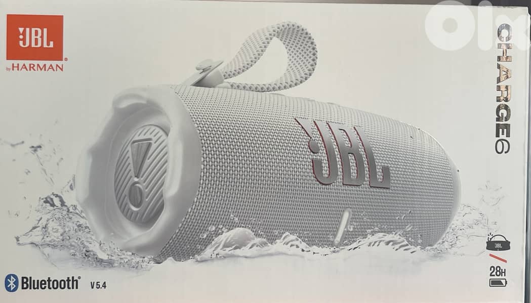 New JBL Charge 6 – Powerful Sound, Long Battery Life Official Warranty 2