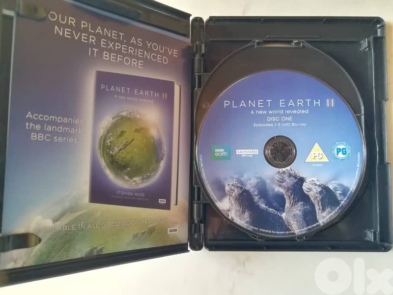 Planet Earth 2 4k ultra HD & 2 Blu-ray 1