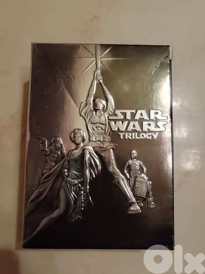 Star wars DVD trilogy box set 3 movies plus bonus disc