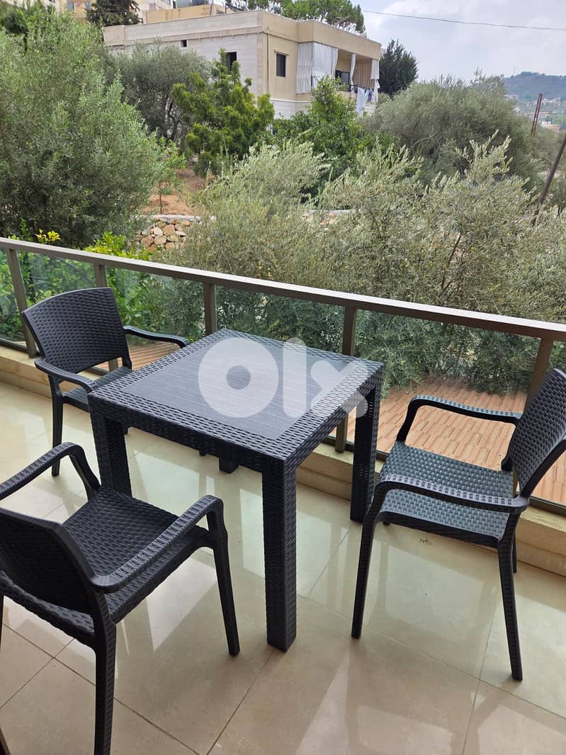 Balcony Table 3M Plast  - طاولة مع ٤ كراسي 0