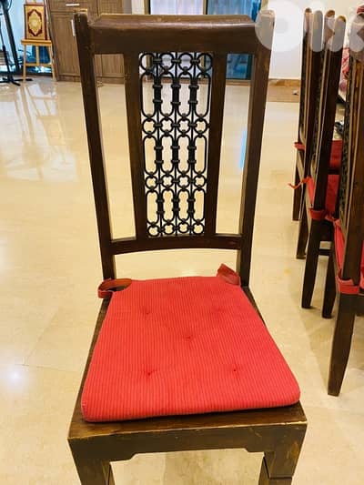 solid wood dining chairs