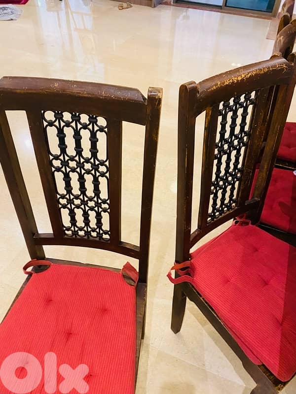 solid wood dining chairs 3