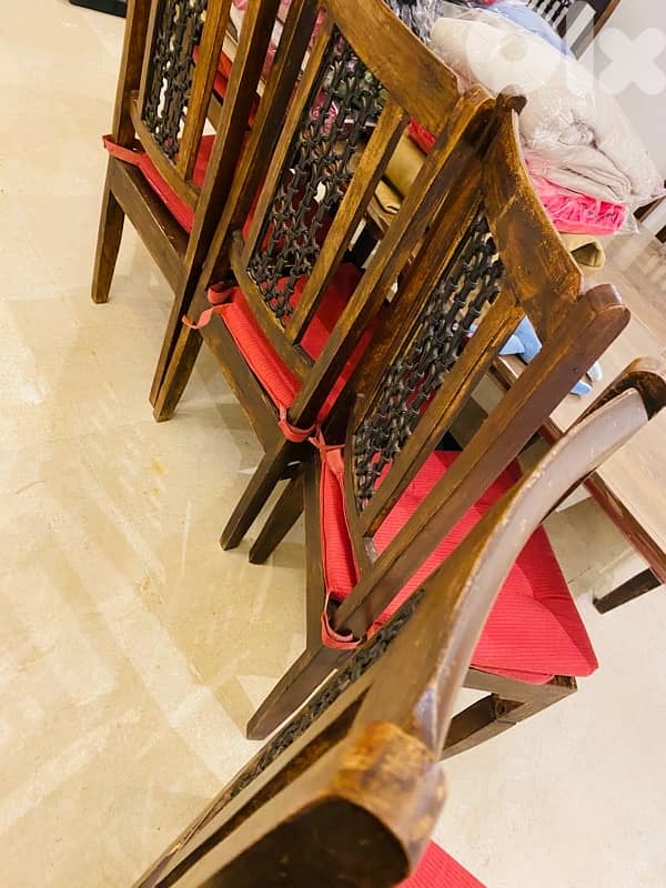solid wood dining chairs 5
