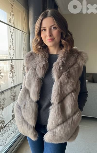 FAUX FUR JILET