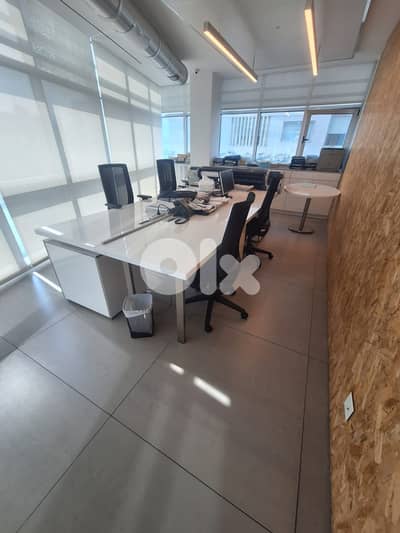 FULLY FURNISHED AND EQUIPPED OFFICE FOR RENT IN HORSH TABET, (HOR-200)