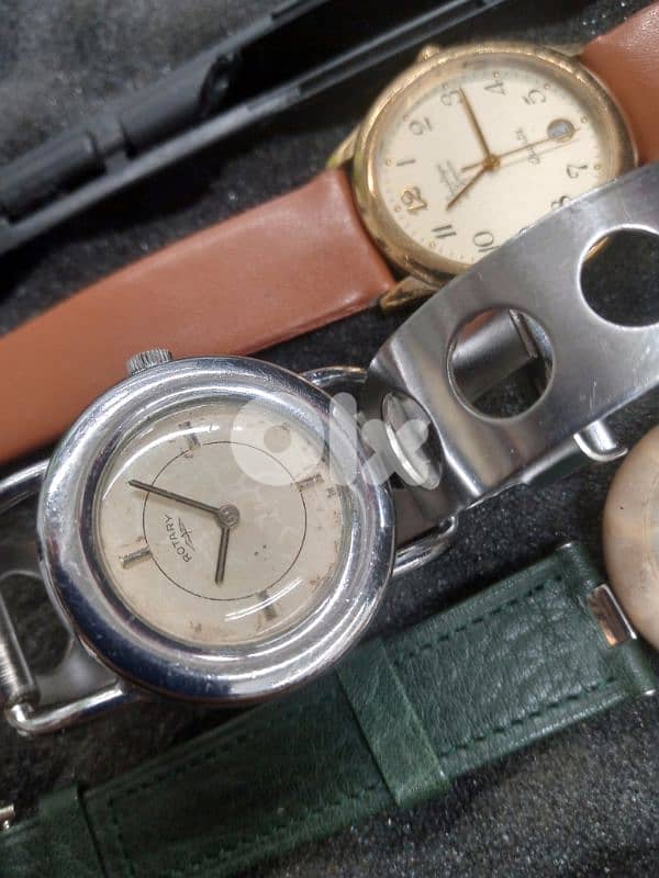 6 rare vintage Swiss watches (winding and Swiss quartz) 4
