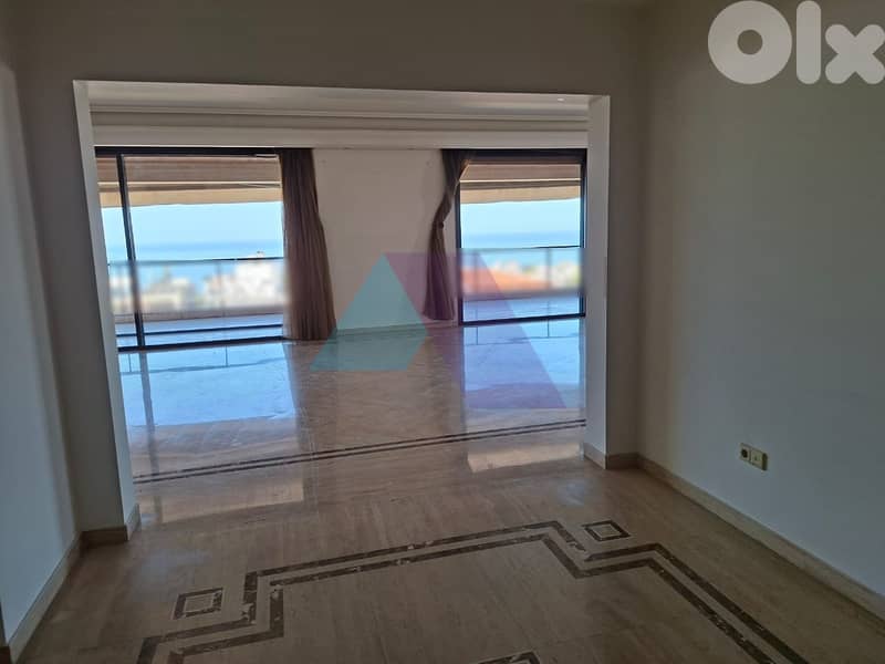 400m2 apartment+sea view 4rent in Rabieh - شقة للإيجار في الرابية 0