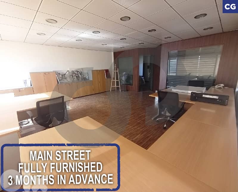 exceptional prime furnished office space,Furn El Chebback REF#CG127733 0