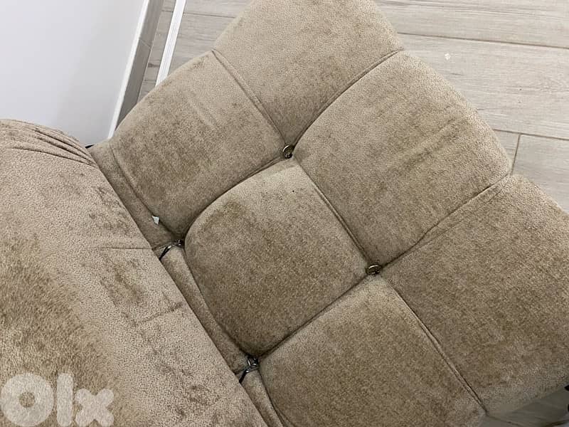 SOFA corner + fur + pillow  SALE 2