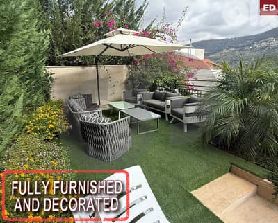 beautifully decorated , Fully furnished in baabdat REF#ED127740