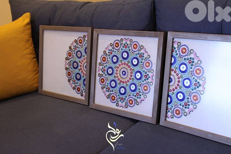 Hand painted Dot Mandala 0