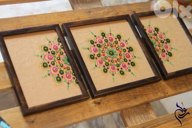 Hand painted Dot Mandala 0