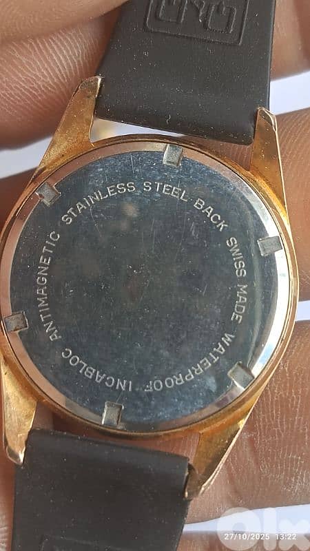 ساعه JIMASSE  نضيفه كتير سوسري اصلي ربط 1