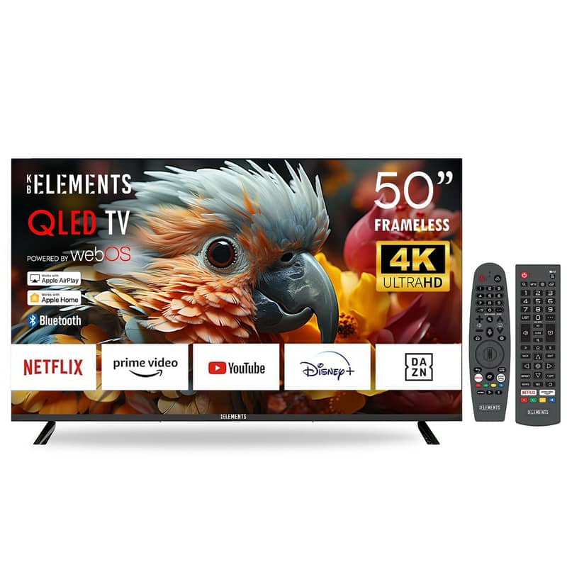 KB Elements Qled WebOS 50″ Inch TV-UHD 4K Smart | تلفزيون 50 إنش 1