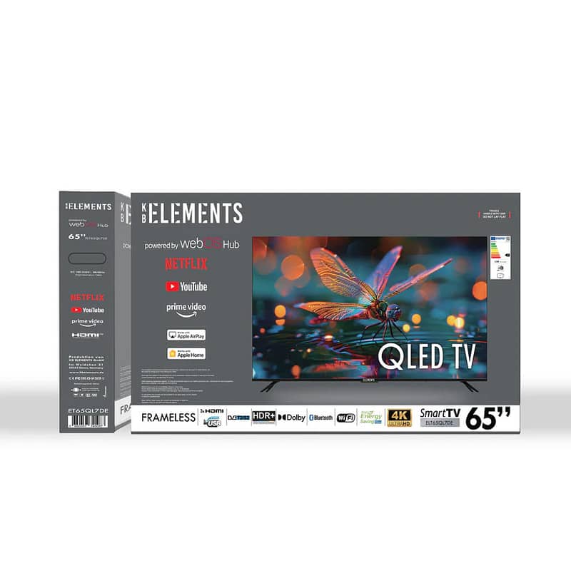 KB Elements Qled WebOS 65″ Inch TV-UHD 4K Smart | تلفزيون 65 إنش 9
