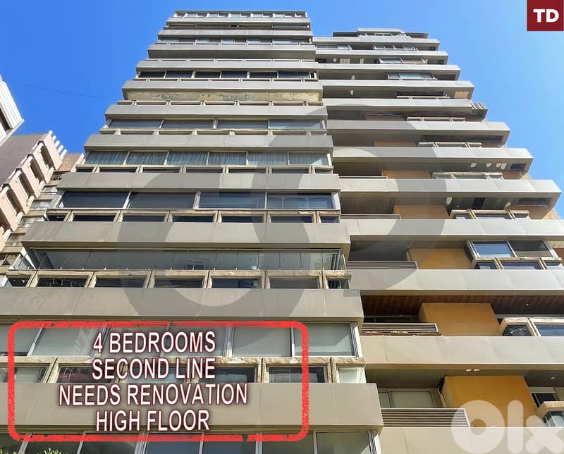 Second Line Apartment for Sale in  Ramlet El Bayda REF#TD127760 0