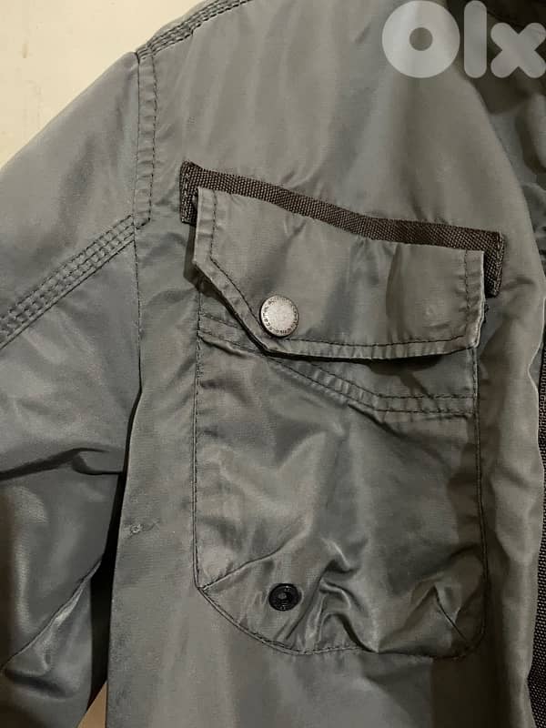 CAMEL dark olive winter jacket water proof size xl 4