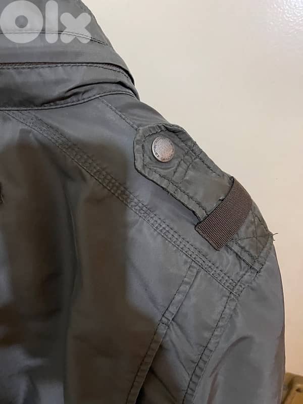 CAMEL dark olive winter jacket water proof size xl 8
