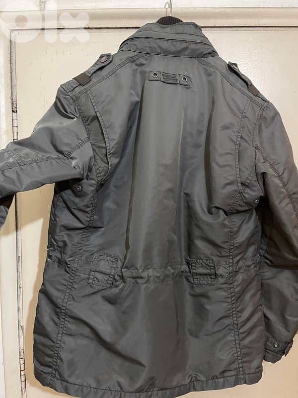 CAMEL dark olive winter jacket water proof size xl 9