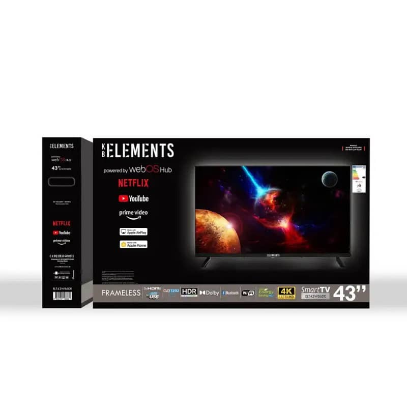KB Elements Led WebOS 43″ Inch TV-UHD 4K Smart | تلفزيون 43 إنش 10
