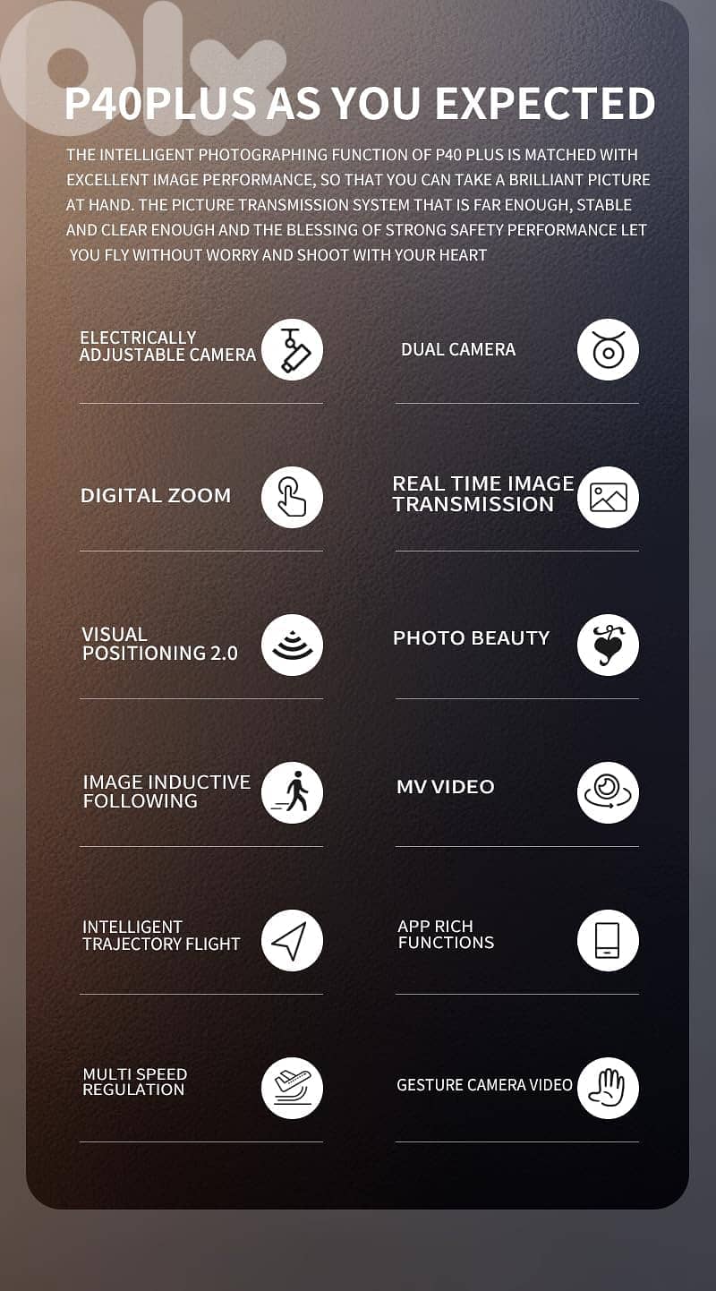 Pihot P40 Smart Drone 9