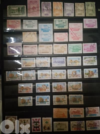 vintage liban stamps very old