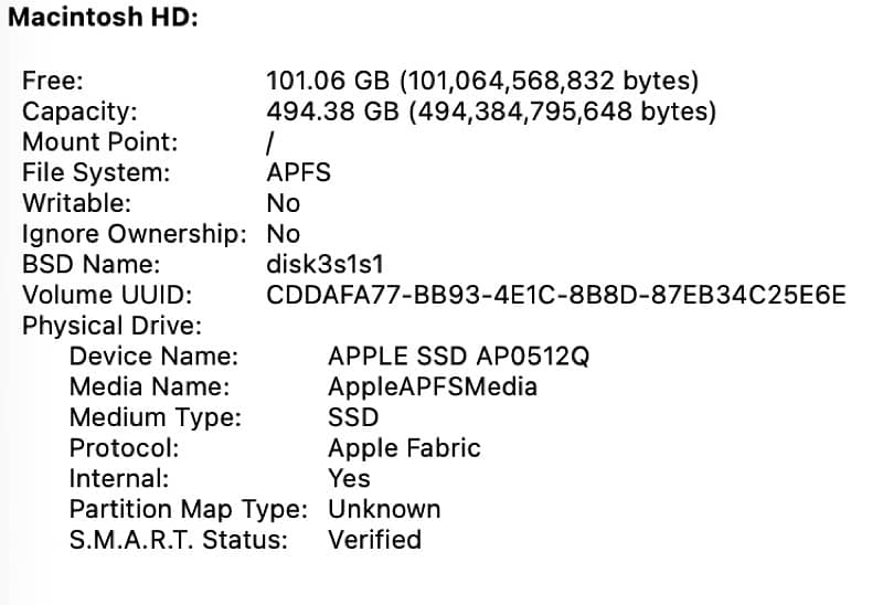 Macbook Air M1 8GB/512 GB 2