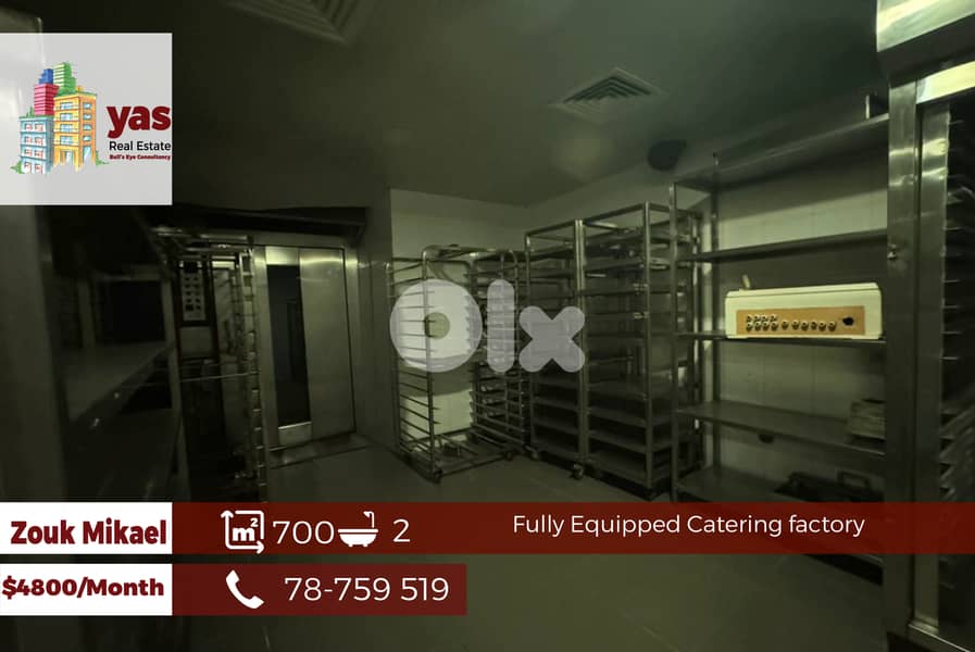 Zouk Mikael 700m2 | Perfect Investment | Rent | Equipped | EL 0