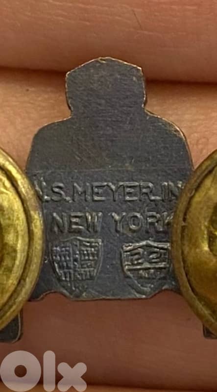 شارة ميدالية سلاح الفرسان في الجيش الاميركي قسم المدرعات الحرب الثانية 1