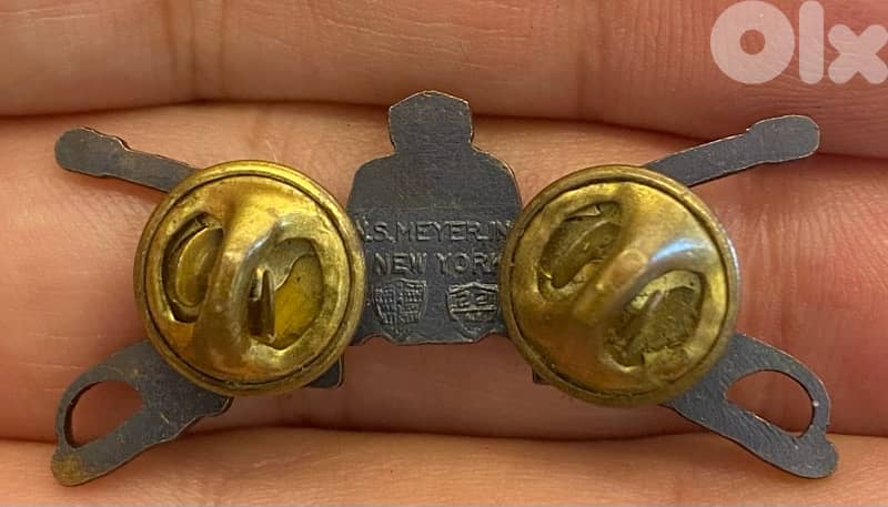 شارة ميدالية سلاح الفرسان في الجيش الاميركي قسم المدرعات الحرب الثانية 2