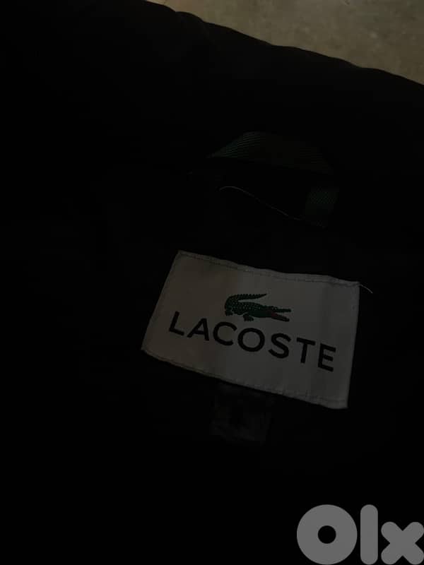 lacoste jacket LARGE 2