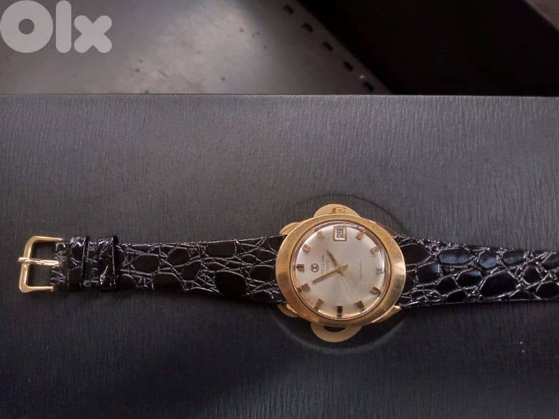 Rare Vintage Favre Leuba Dynamic Gold fillted Automatic Swiss Made 0