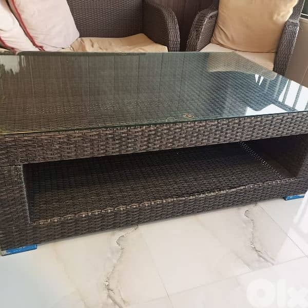 طاولة حديقة طبقتين 1