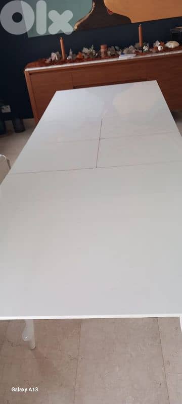 Dining Table "Bellona" perfect condition - Adjustable size 2