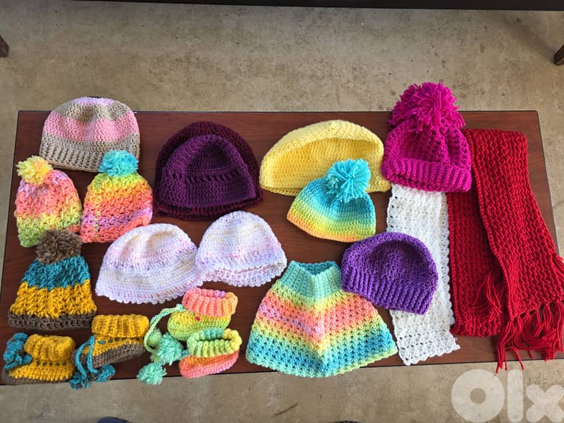 Handmade Crochet clothes for kids 0