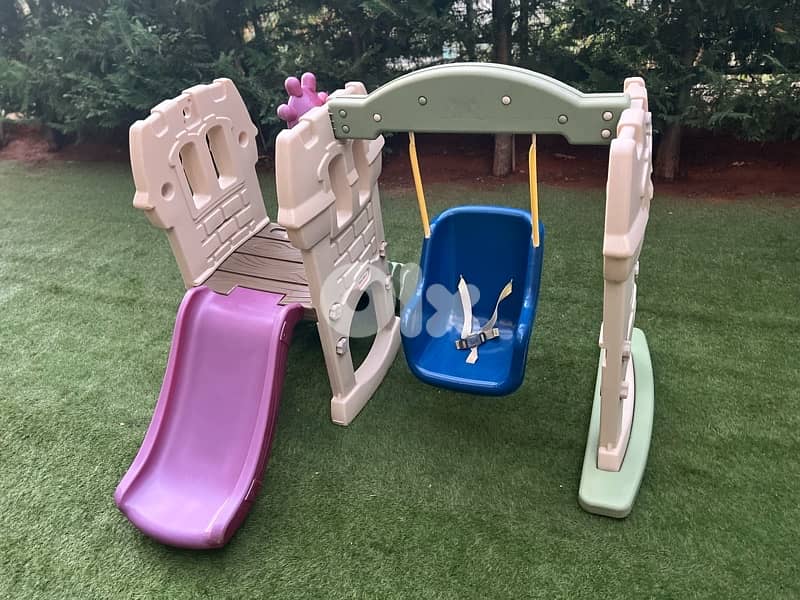 Little Tikes / Hide & Seek climber swing 0
