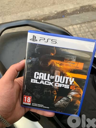 cod black ops 6 ps5 like new