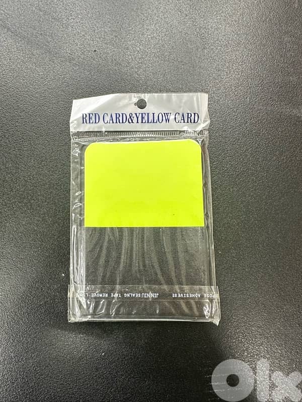 Yellow and Red cards 0