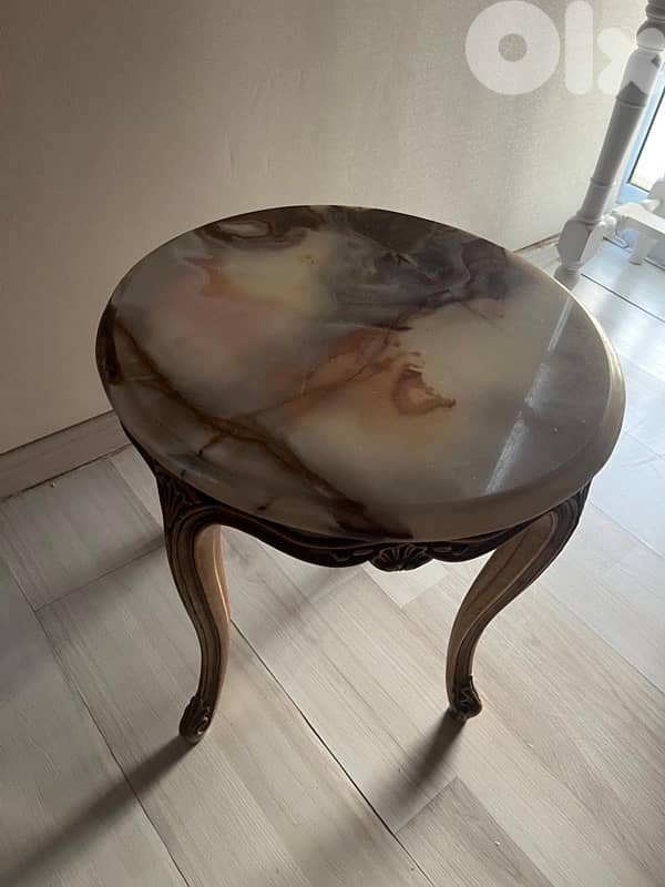 Marble Side Table 1
