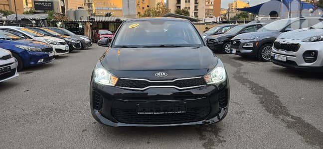 Kia Rio 2018 company source  f. o like new