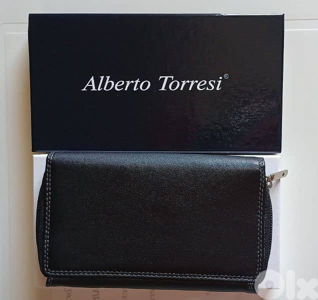 Very Soft Real Leather Woman Wallet - Made in Italy 2