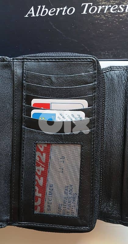 Very Soft Real Leather Woman Wallet - Made in Italy 4