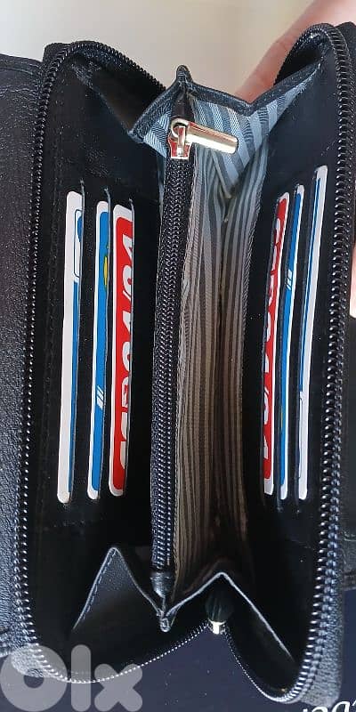 Very Soft Real Leather Woman Wallet - Made in Italy 5